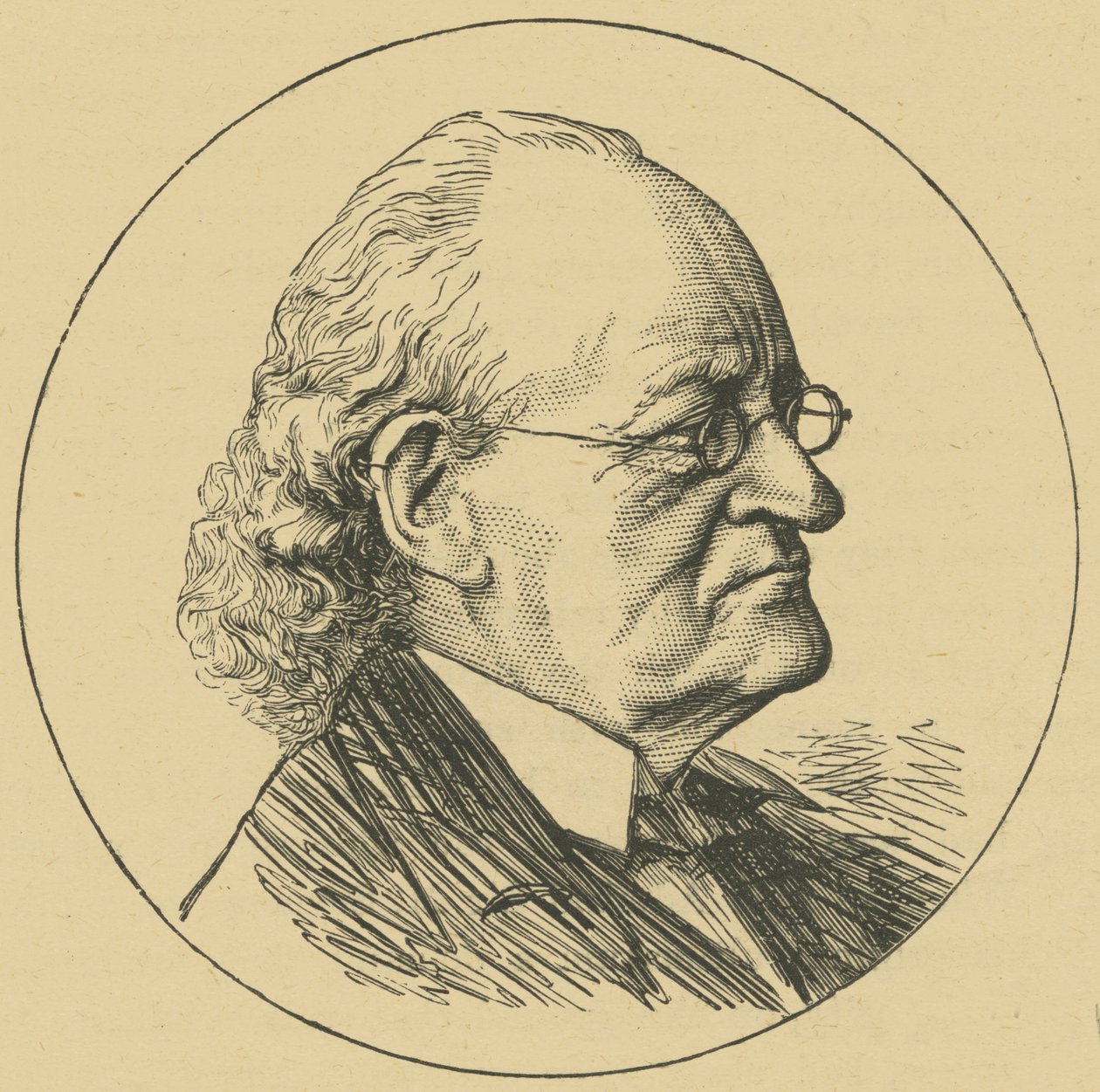 Sir John Bowring (gravür) by English School
