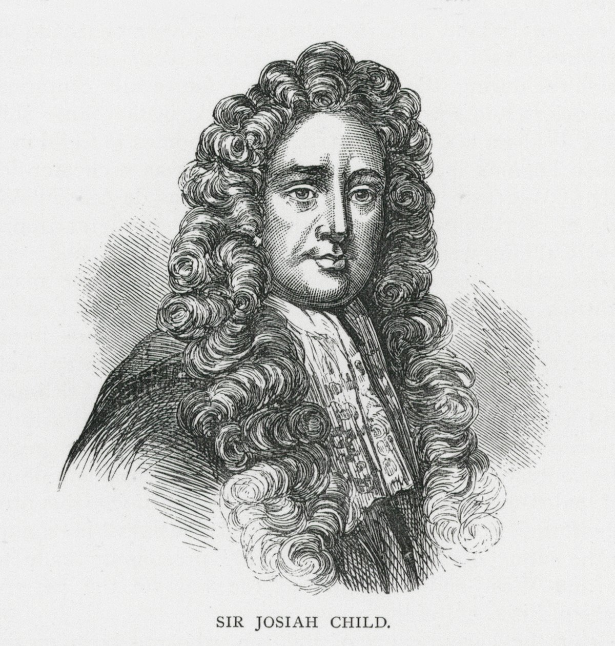 Sir Josiah Child (gravür) by English School