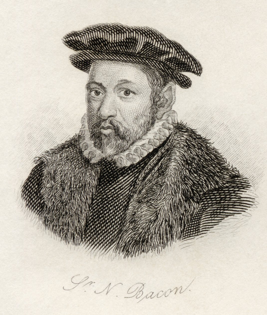 Sir Nicholas Bacon, from 