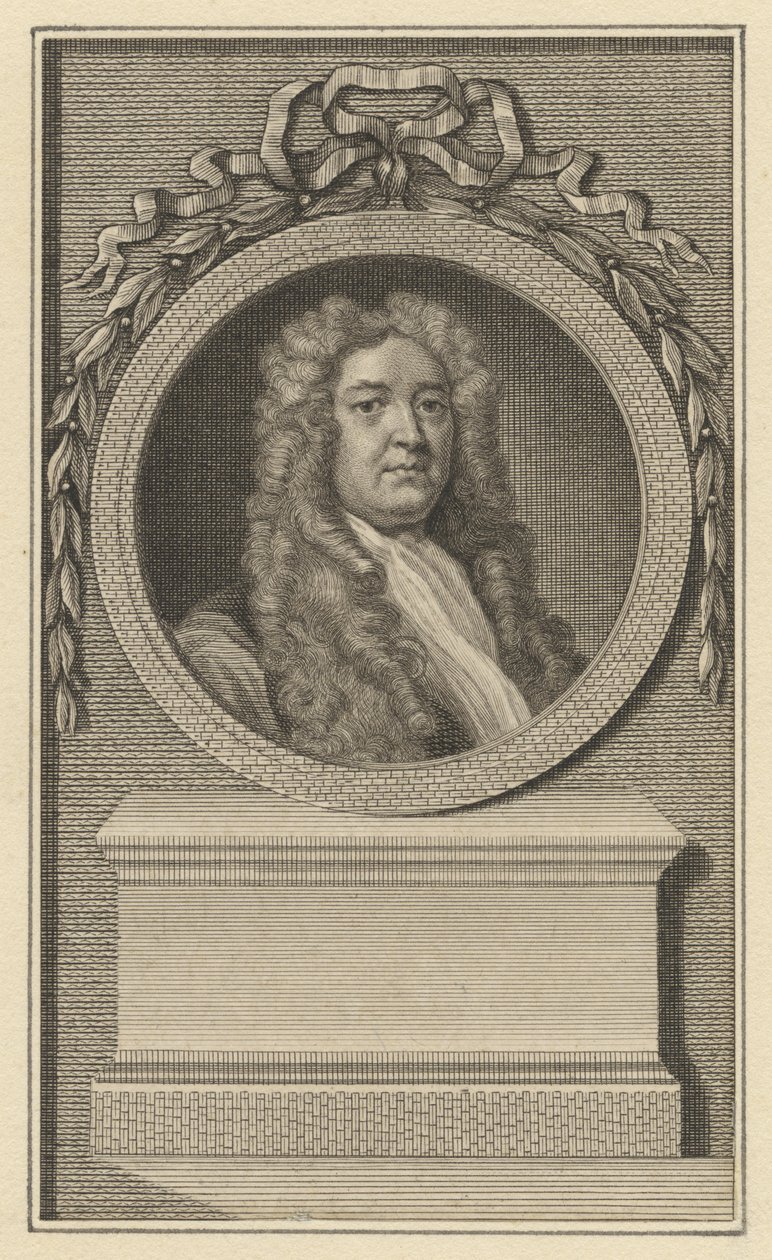 Sir Richard Blackmore (gravür) by English School
