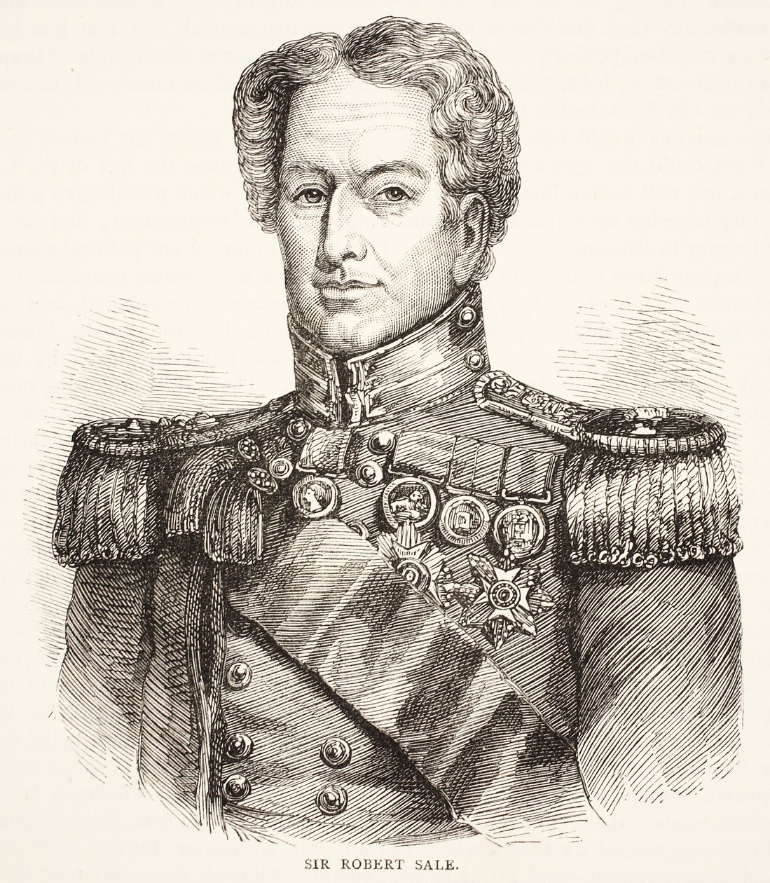 Sir Robert Sale, Cassells Illustrated History of England