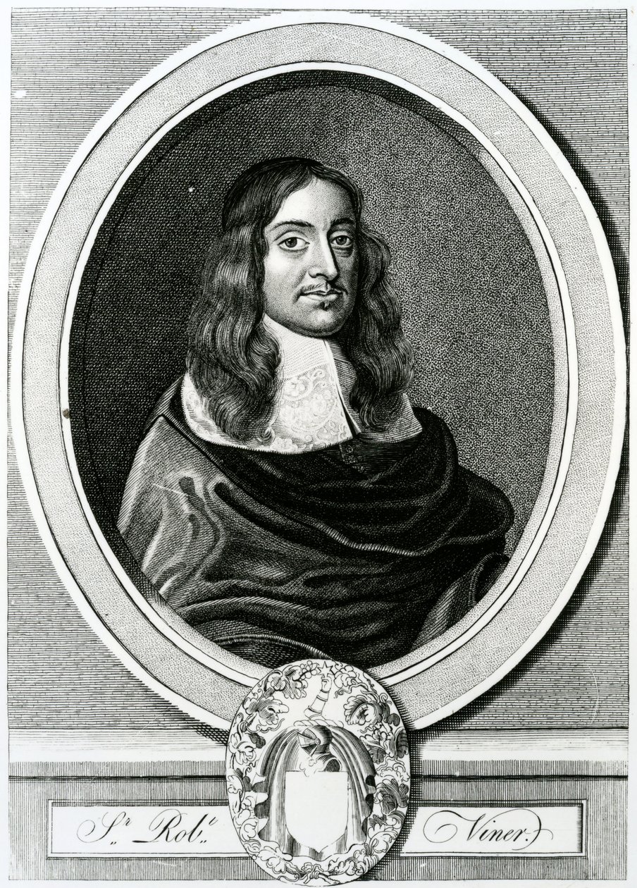 Sir Robert Vyner, 1. Baronet (1631-88) by English School