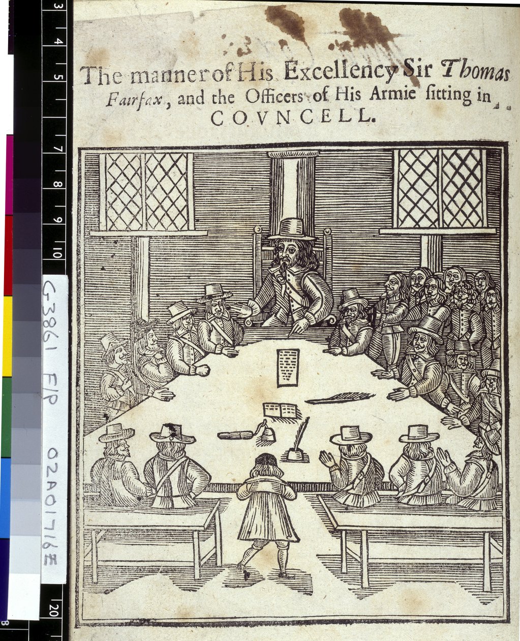 Sir Thomas Fairfax (1612-71) ve Parlamenter Ordu Genel Konseyi by English School