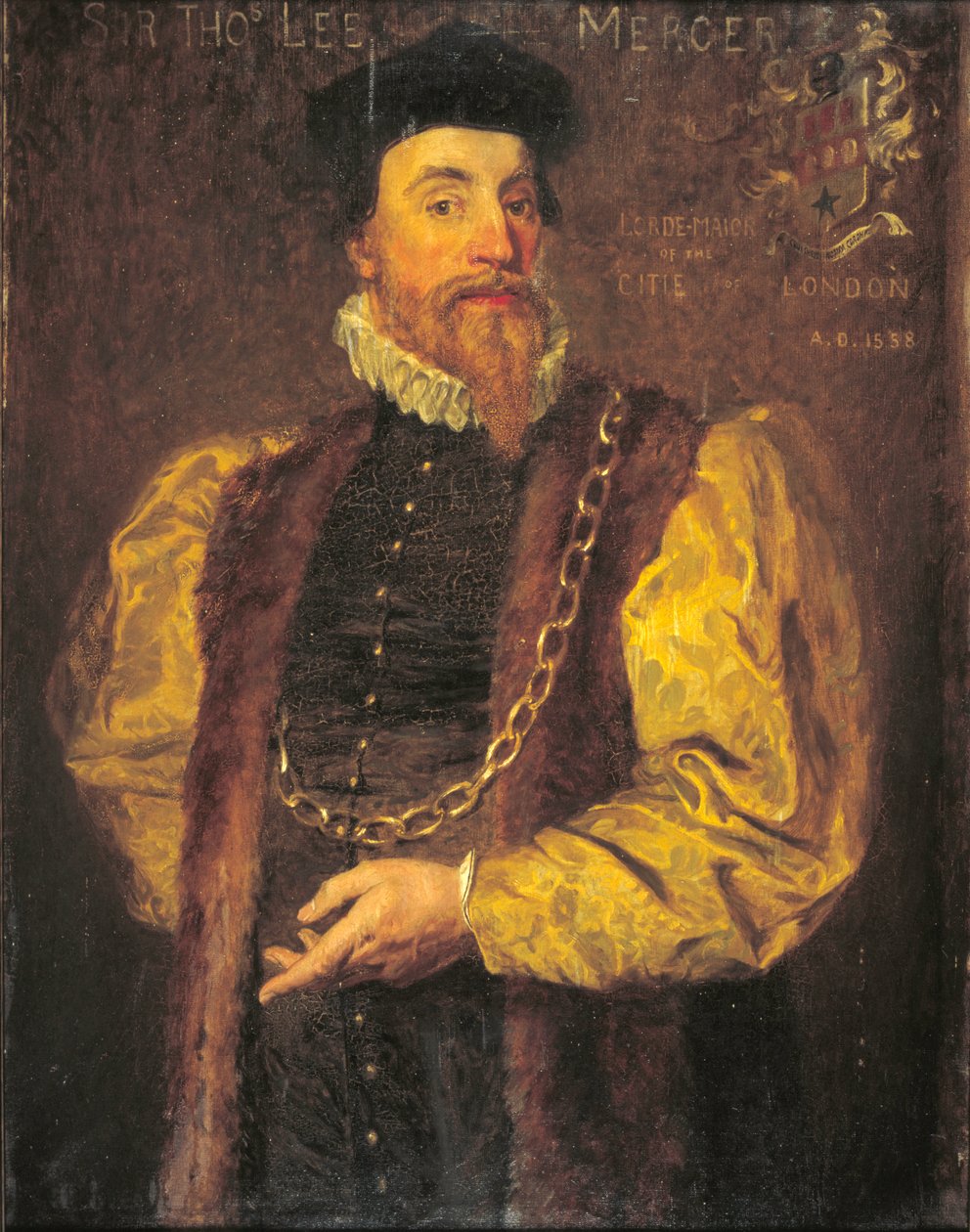 Sör Thomas Leigh, 1558 by English School