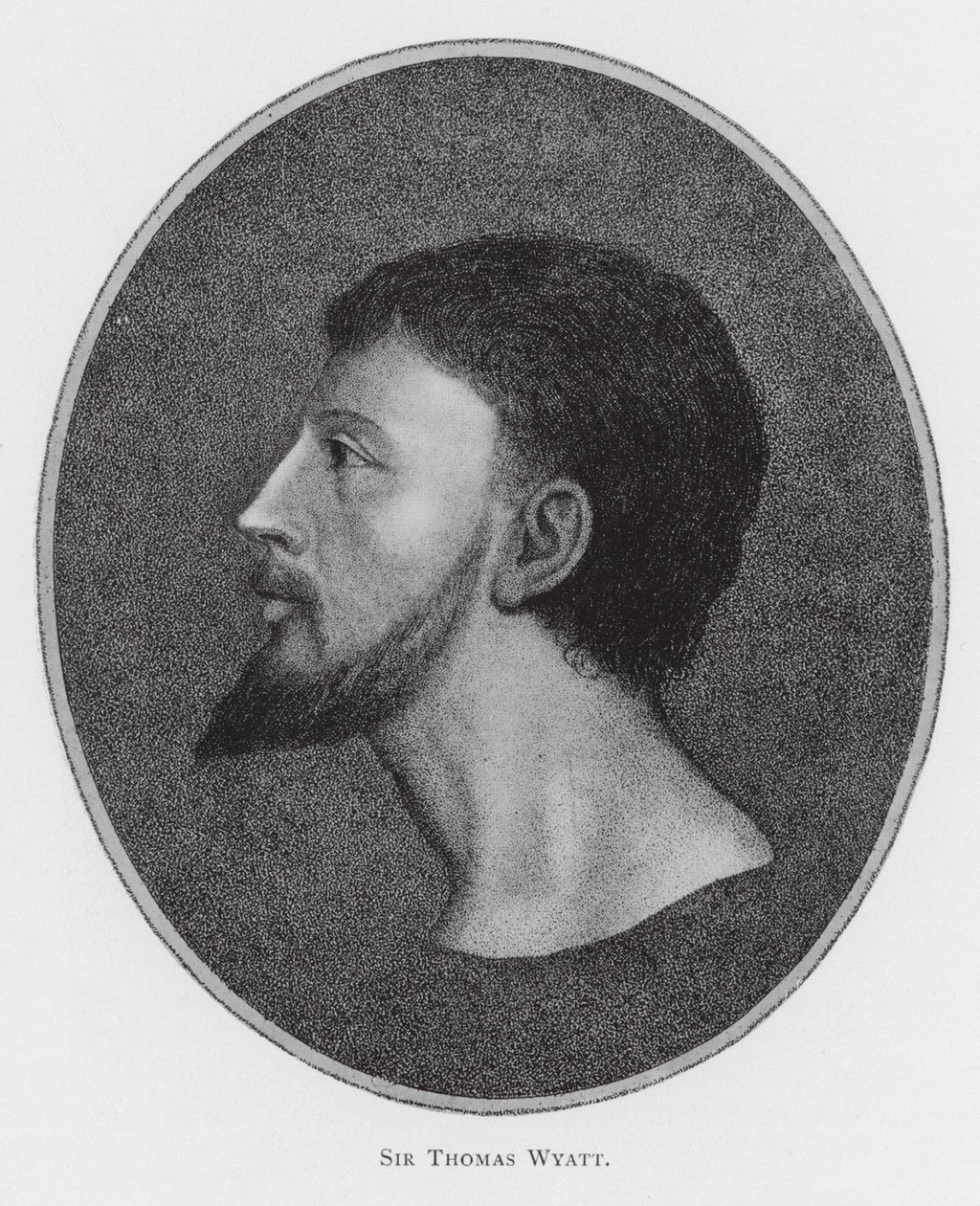 Sir Thomas Wyatt (lito) by English School