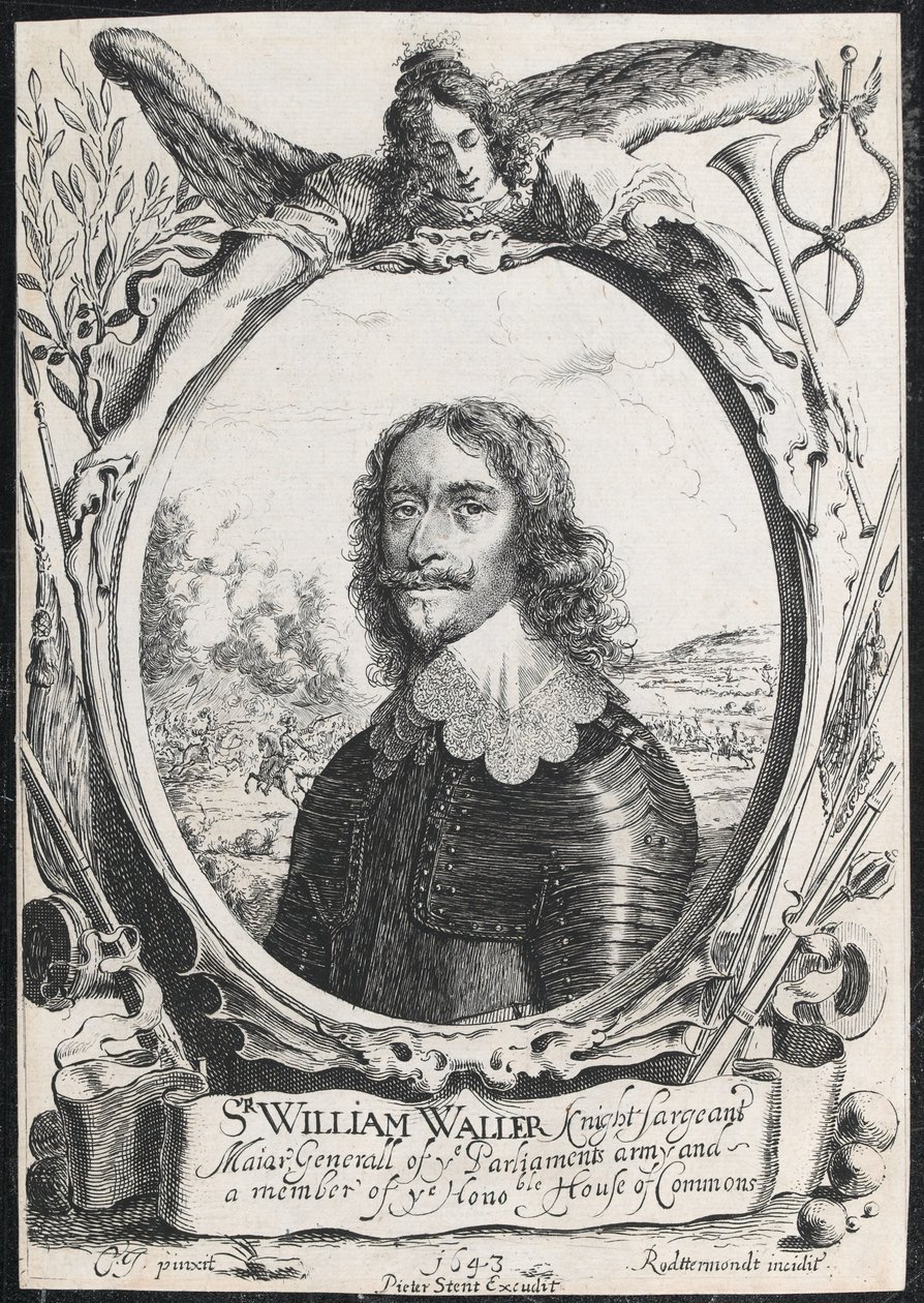 'Sir William Waller, Şövalye Başçavuş Generali, Parlamentolar ordunuzun üyesi ve saygıdeğer üyeniz. Avam Kamarası' by English School