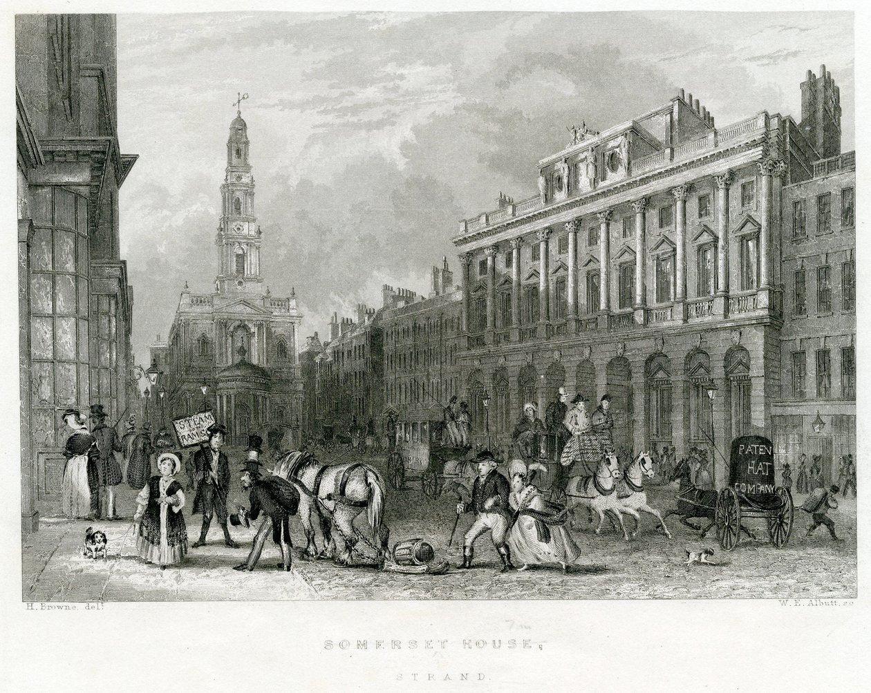 Somerset Evi, Strand by English School