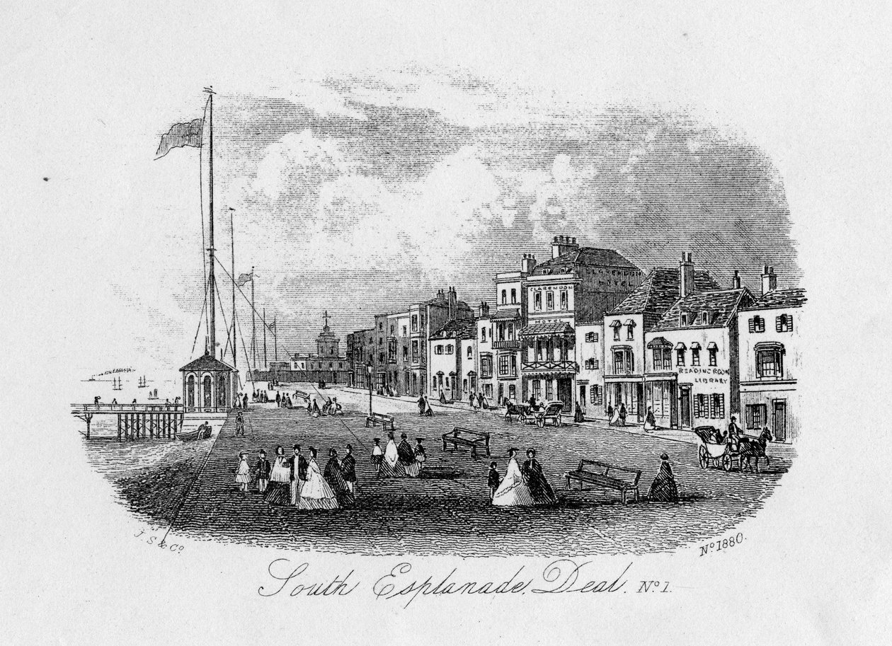 Güney Esplanade, Anlaşma (gravür) by English School