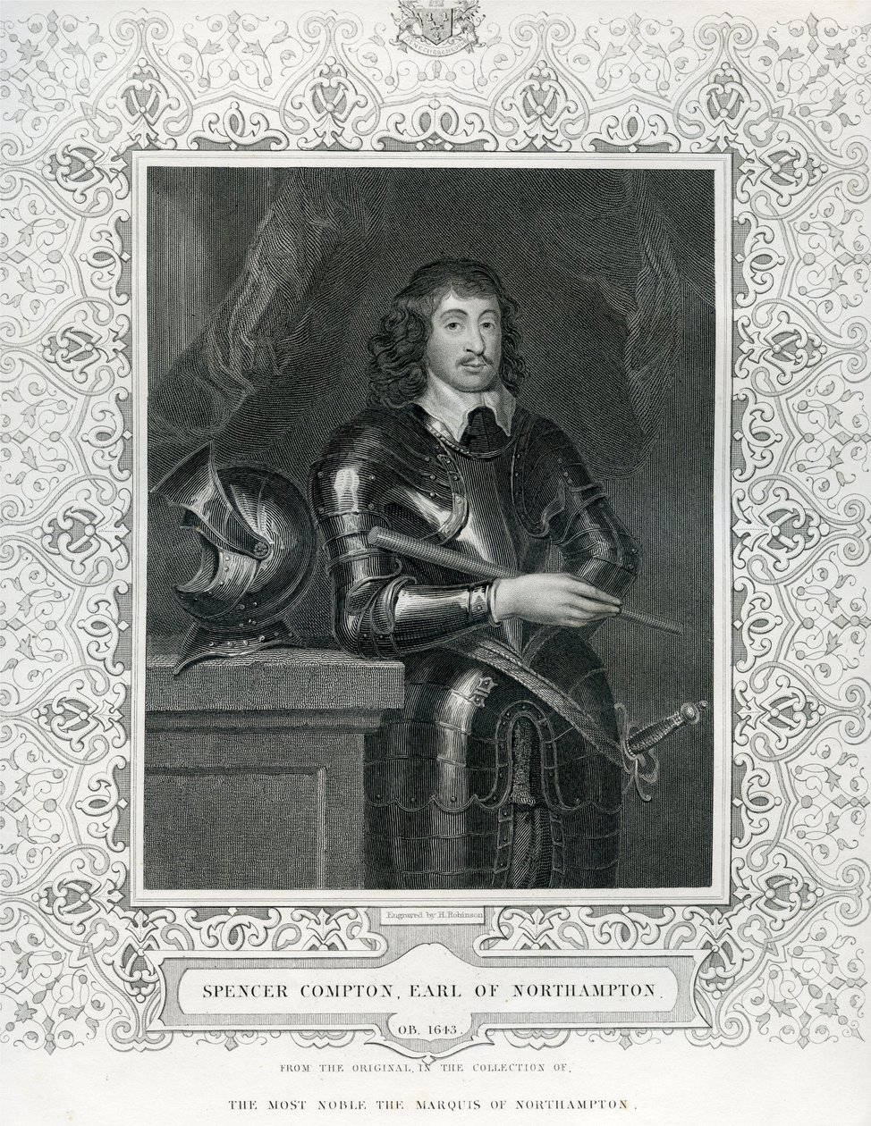 Spencer Compton, 2. Northampton Kontu (1601-43) by English School
