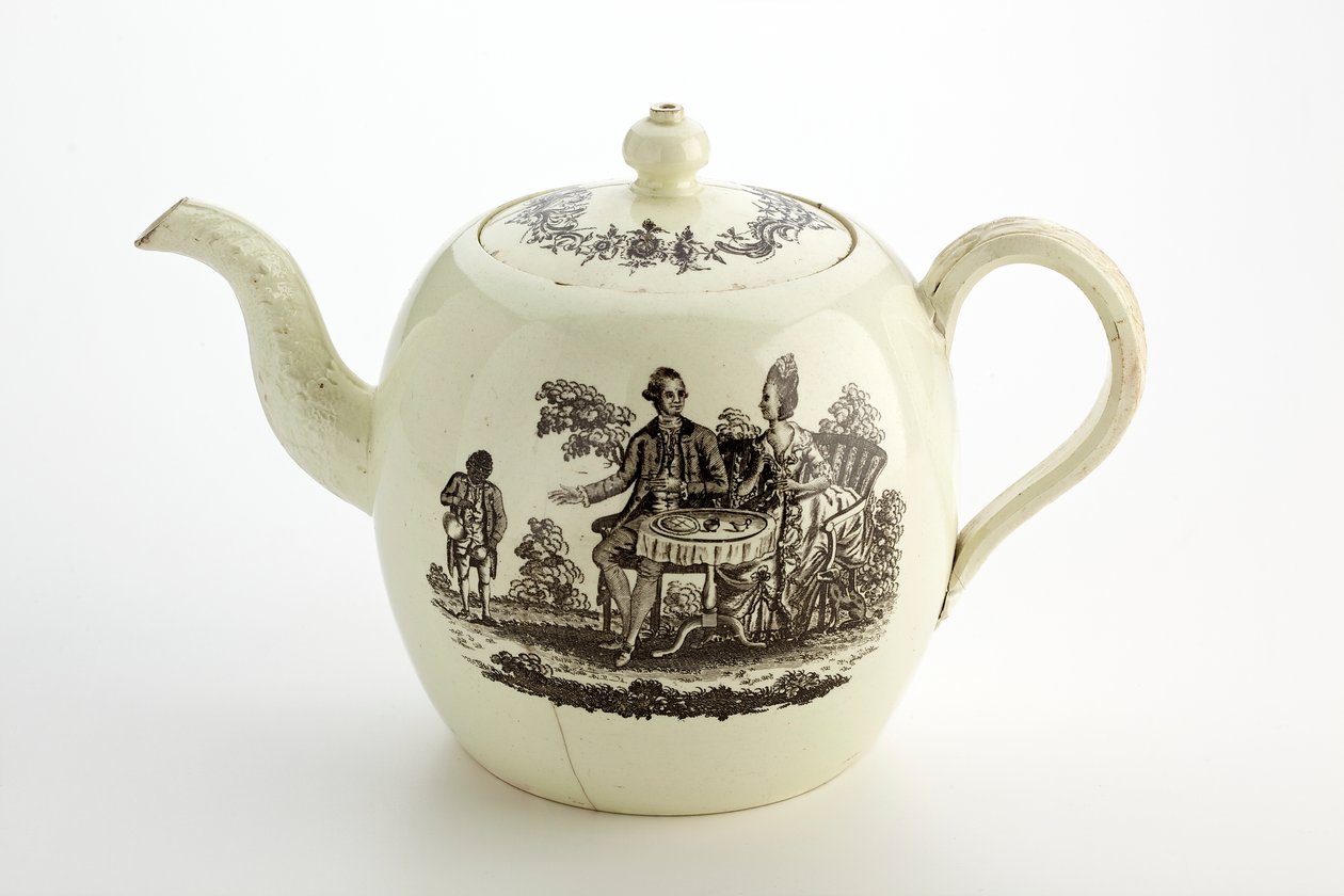 Staffordshire Wedgwood çaydanlık, c.1775-85 (krema) by English School