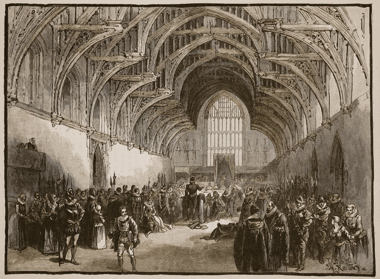 Elizabeth zamanında Westminster Hall