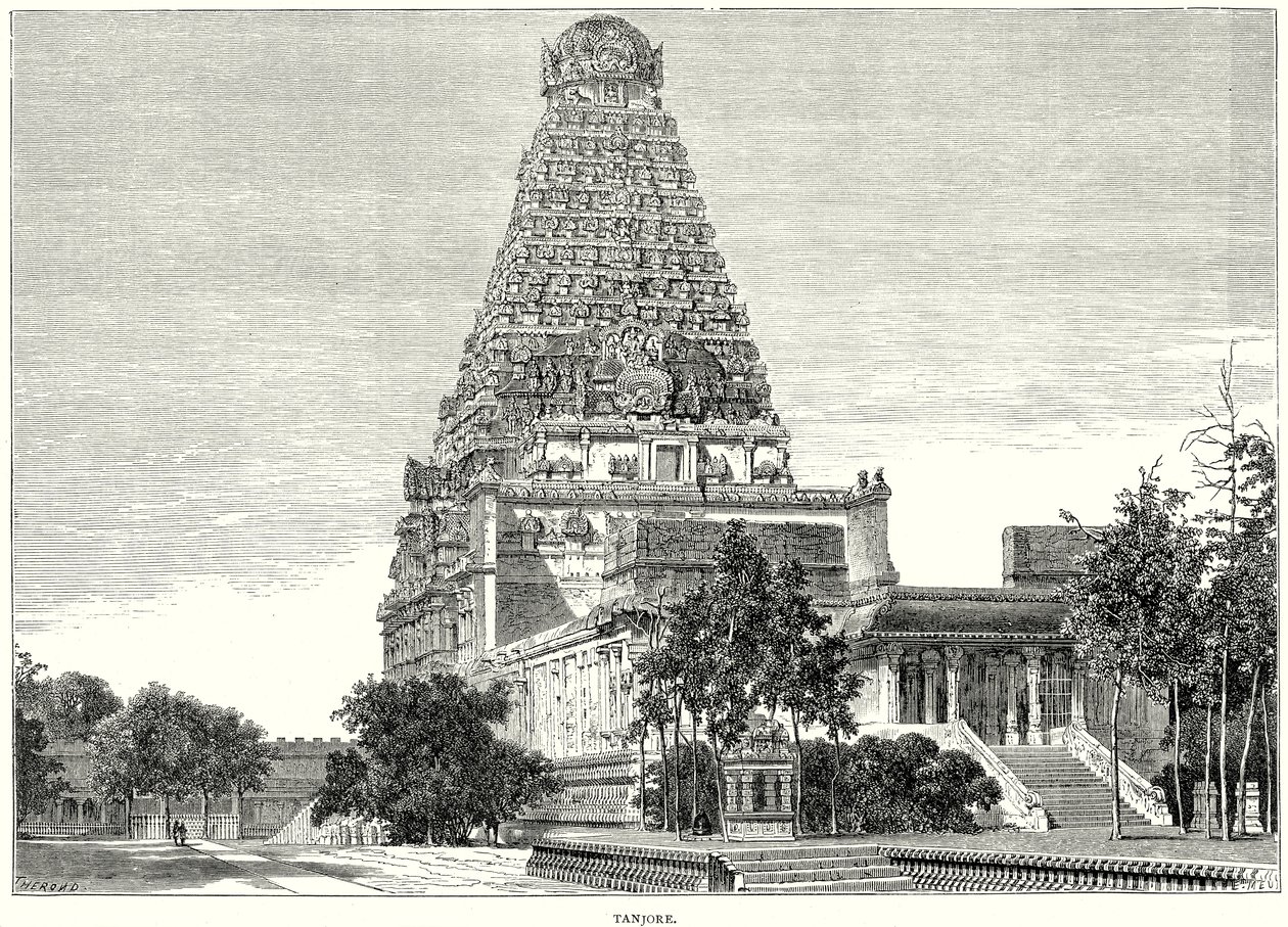 Tanjore (gravür) by English School