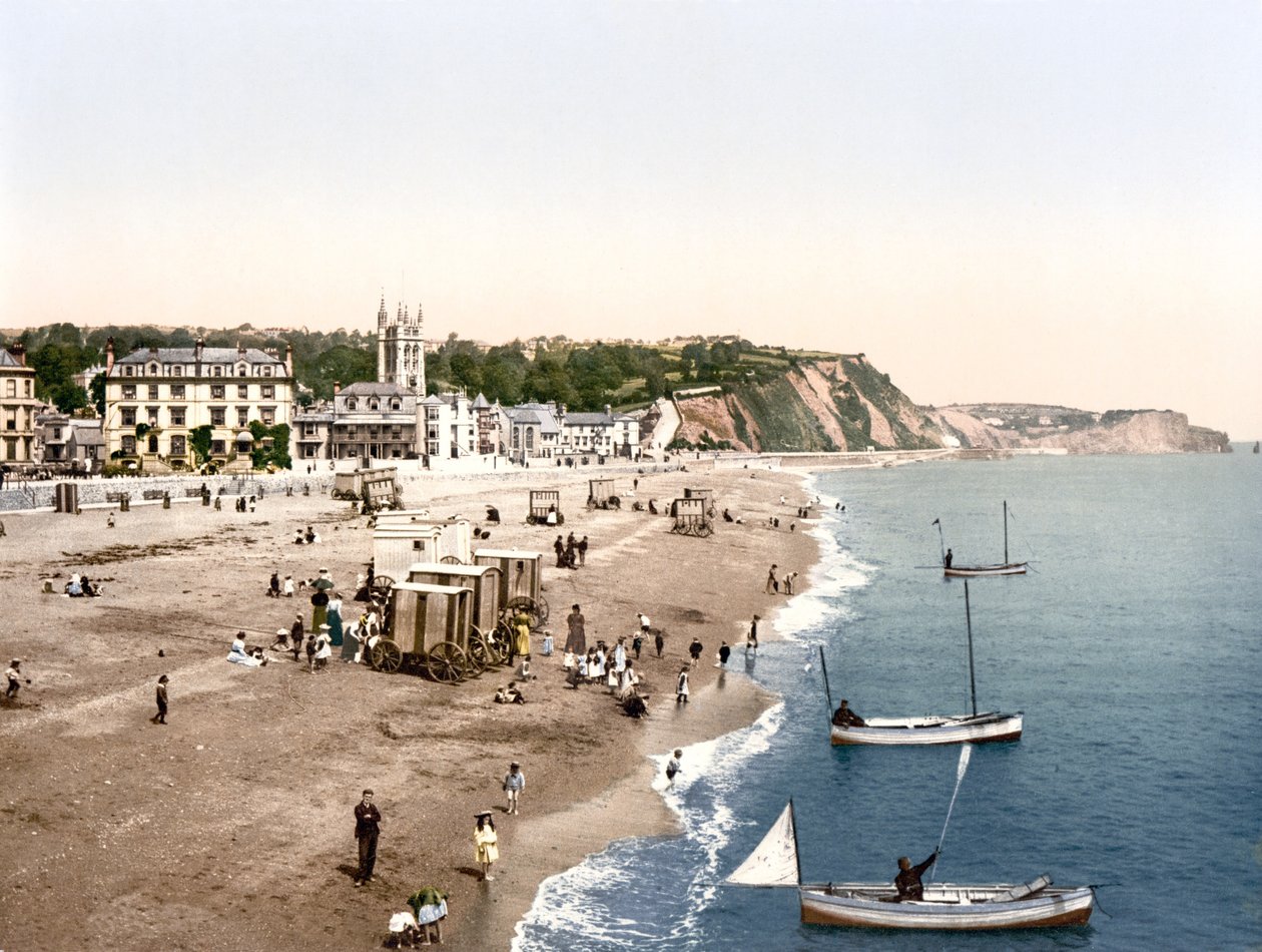 Teignmouth (el renginde fotoğraf) by English School