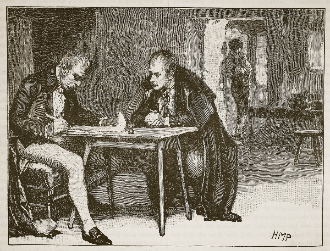 İngiltere ve İsveç Ajanları, Napolyon