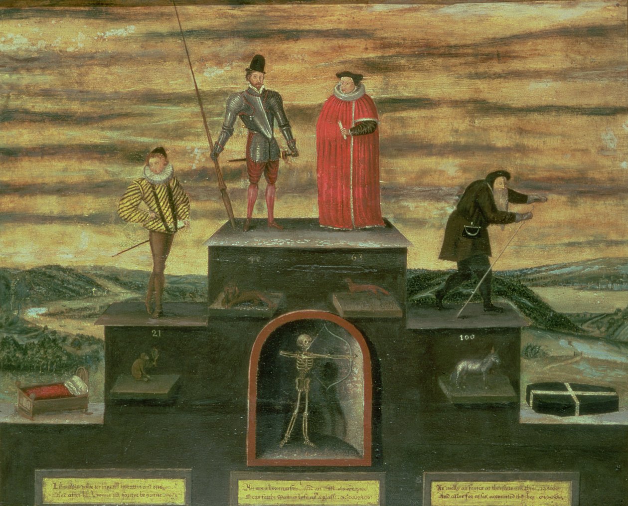 İnsan Çağları, 16. yüzyılın sonları by English School