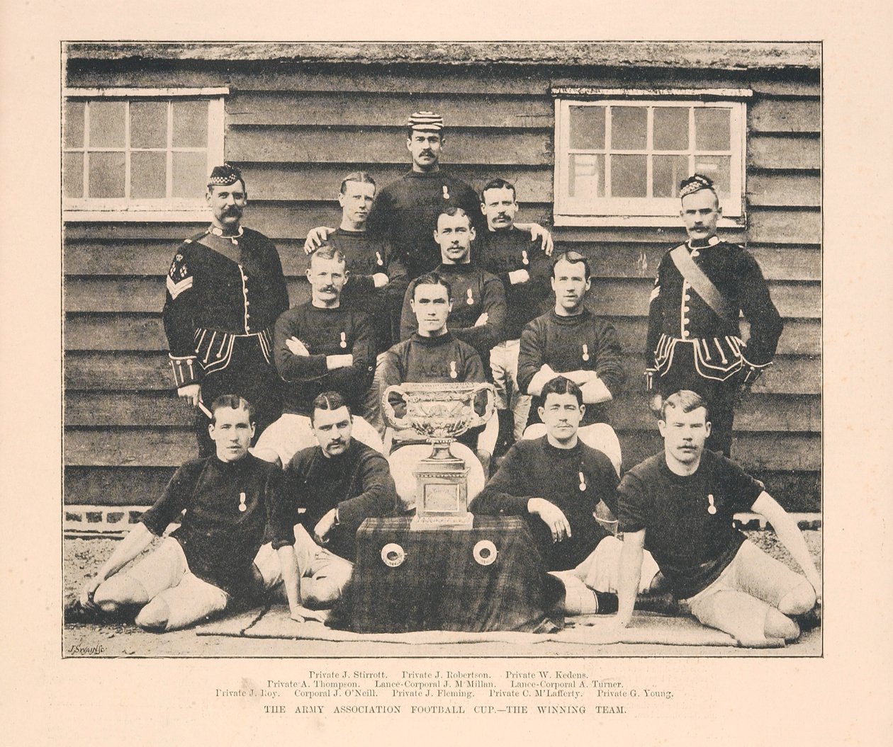 The Army Association Futbol Kupası - The Illustrated Sporting and Dramatic News