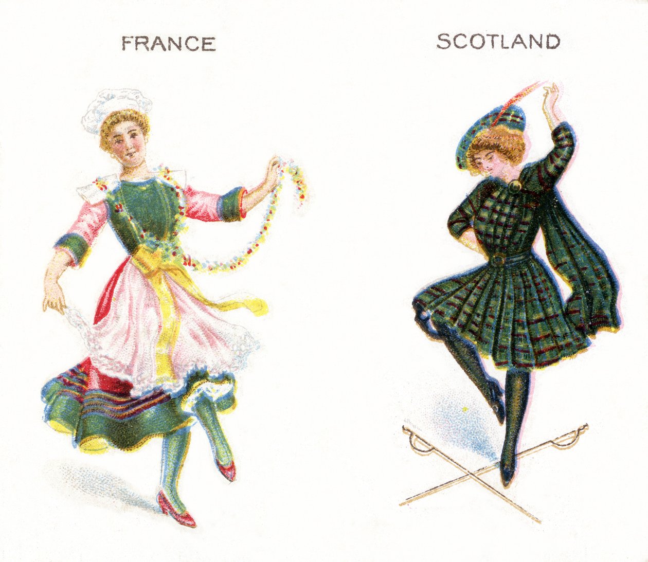 Auld Alliance, Fransa ve İskoçya, 1915 by English School