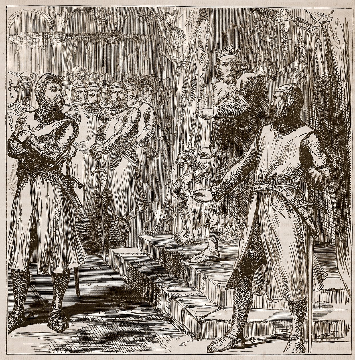 Baronların Krala karşı isyanı, Cassells Illustrated History of England