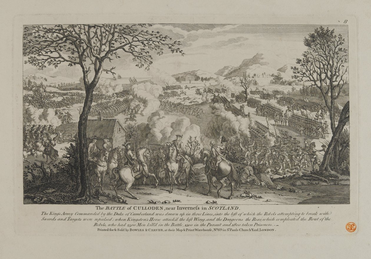 Culloden Savaşı, İskoçya