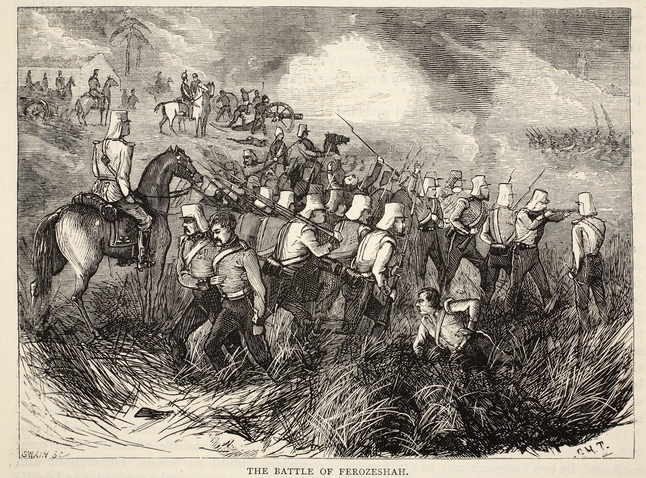 Ferozeshah Savaşı, Cassells Illustrated History of England
