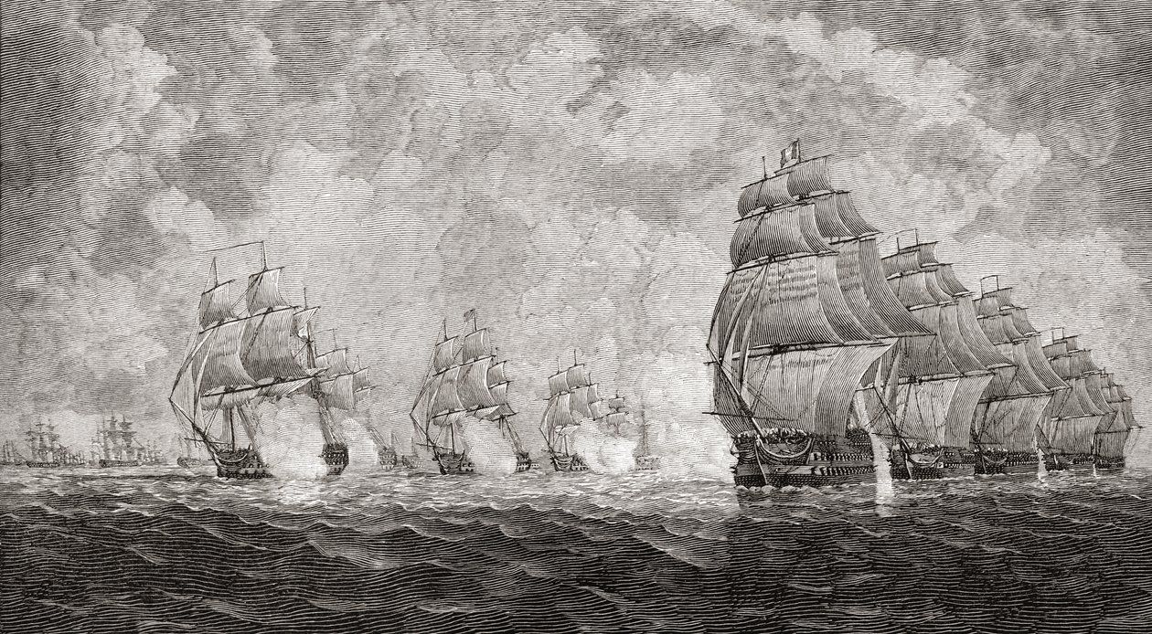 Pulo Aura Savaşı, 1804, J. R. Green