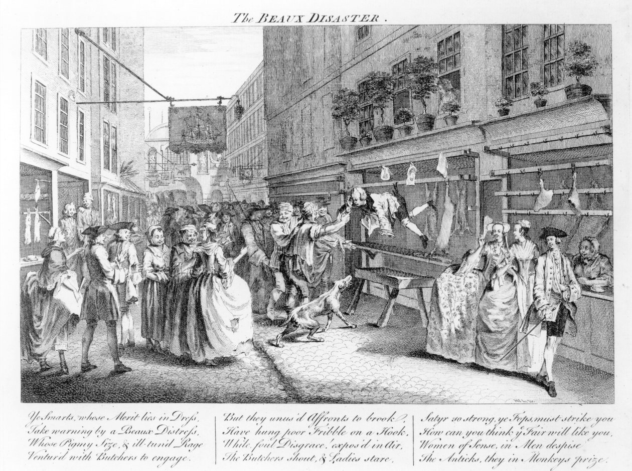Beaux Felaketi, 1747 by English School