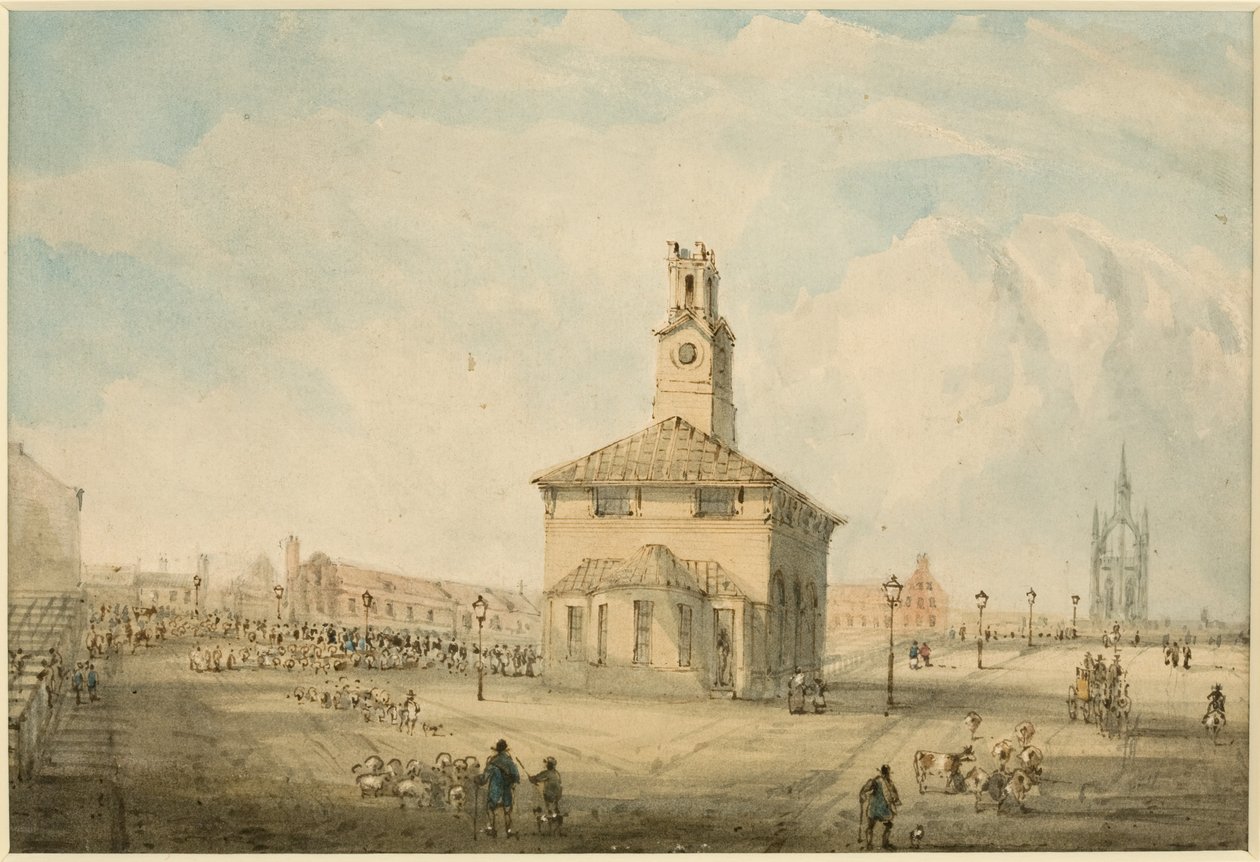 Sığır Pazarı, Newcastle upon Tyne by English School
