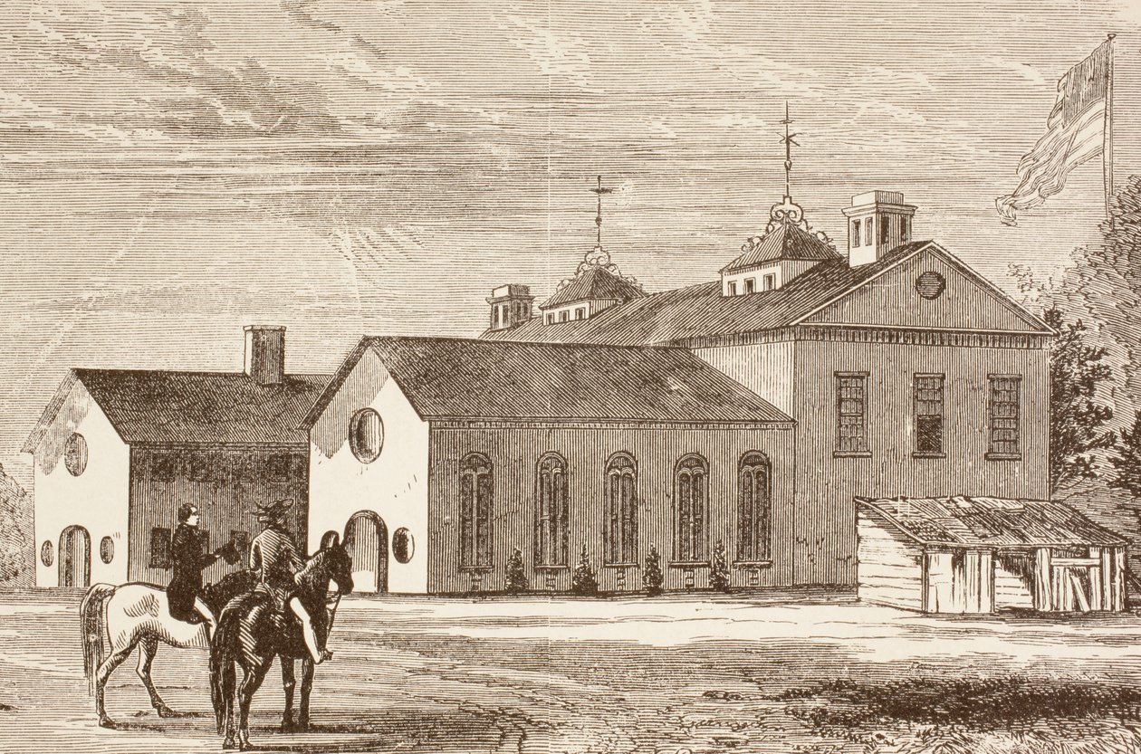 William ve Mary Koleji, Williamsburg, Virginia (taş taş) by English School
