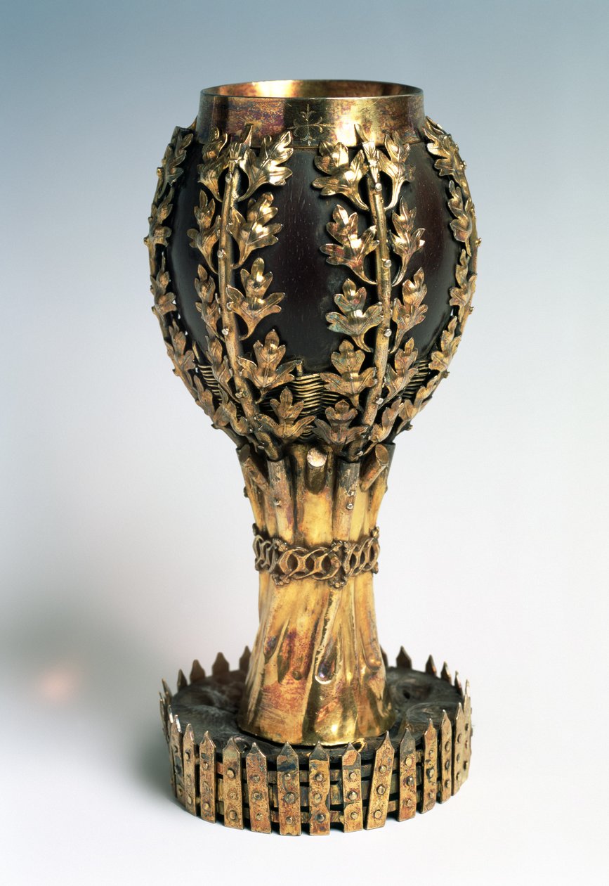 Columbus veya Pallisade Cup, 1492 (ayrıca bkz. 355575 ve 355578) by English School
