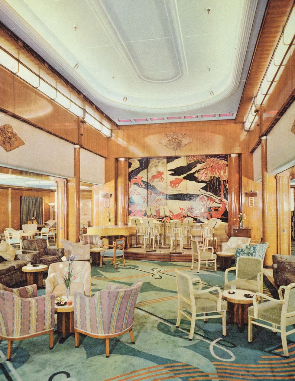 Büyük Salon, RMS Mauretania