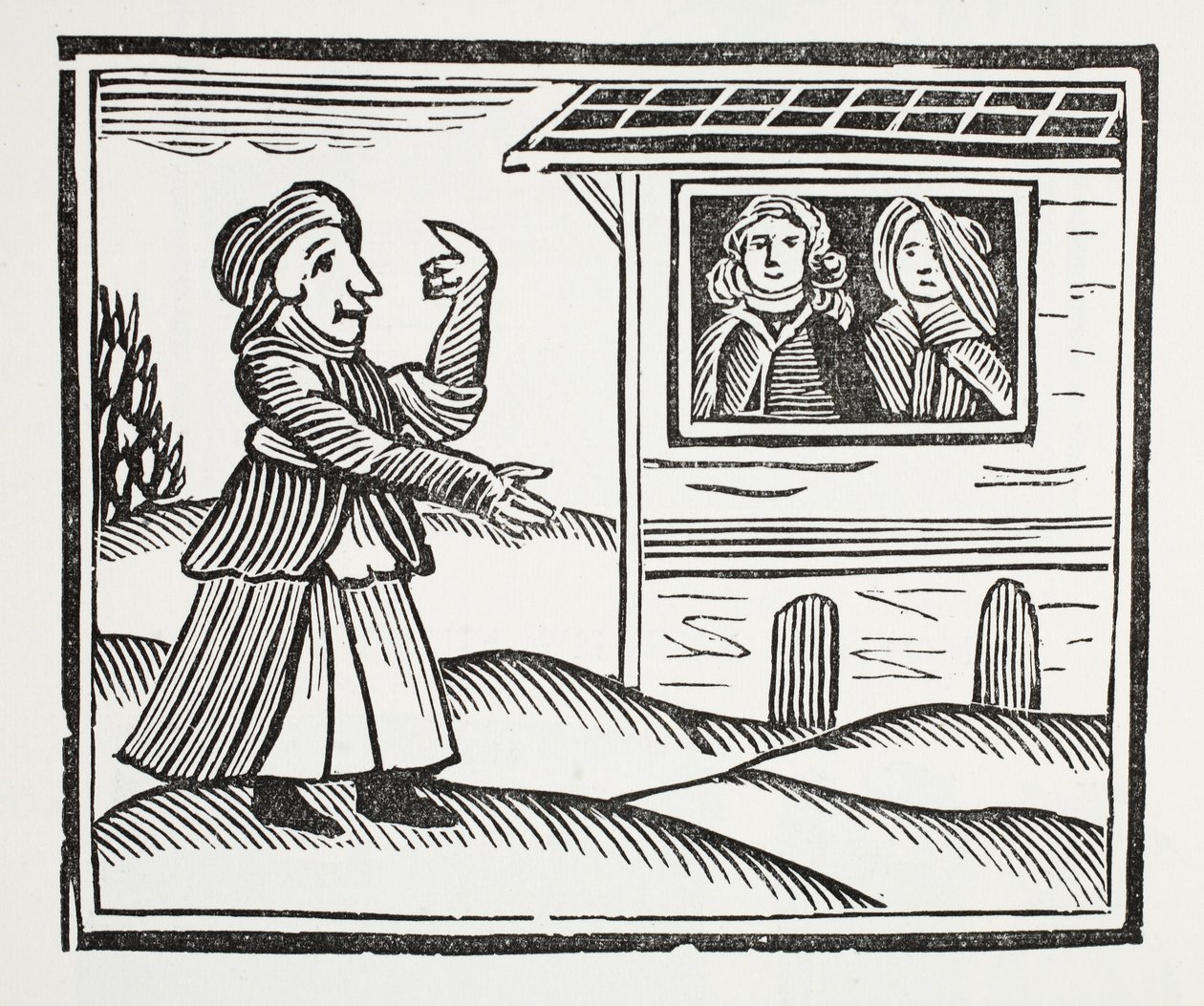 The History of Mother Shipton, John Ashton tarafından yazılan Onsekizinci Yüzyılın Chap kitaplarından bir örnek, pub. 1882 by English School