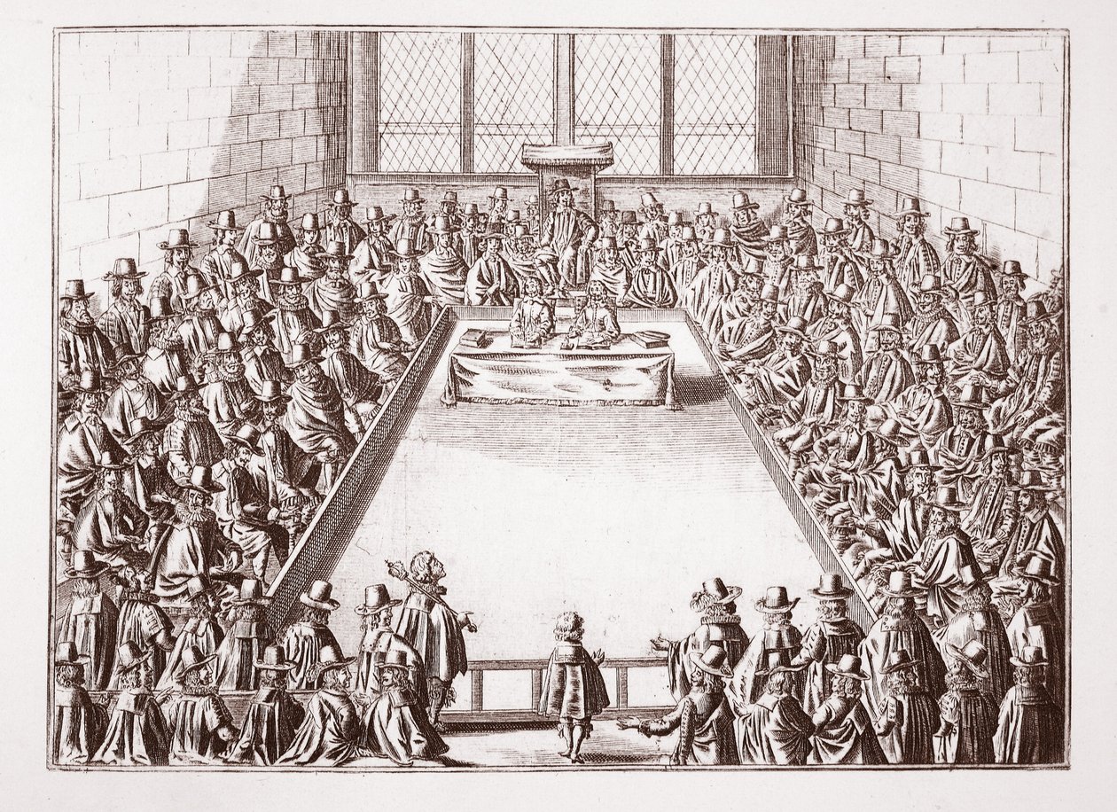 Avam Kamarası, 1648 baskısından by English School