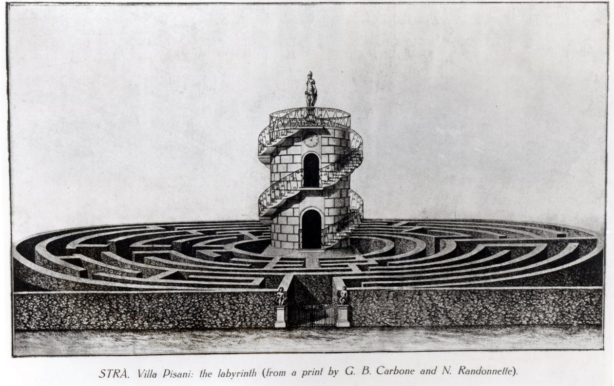 Giovanni Battista Carboni (1723-83) ve N. Randonnette tarafından basılan bir baskıdan sonra, Stra