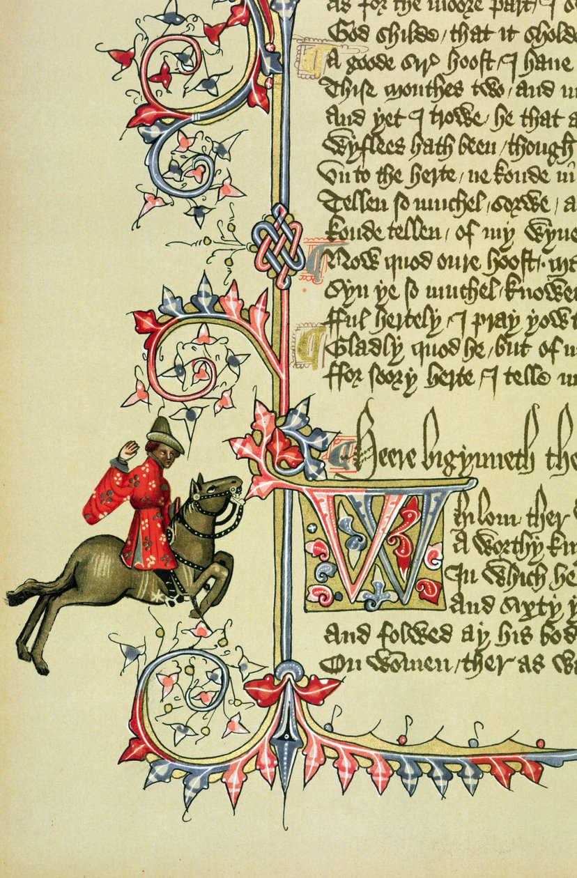 Tüccar, Geoffrey Chaucer