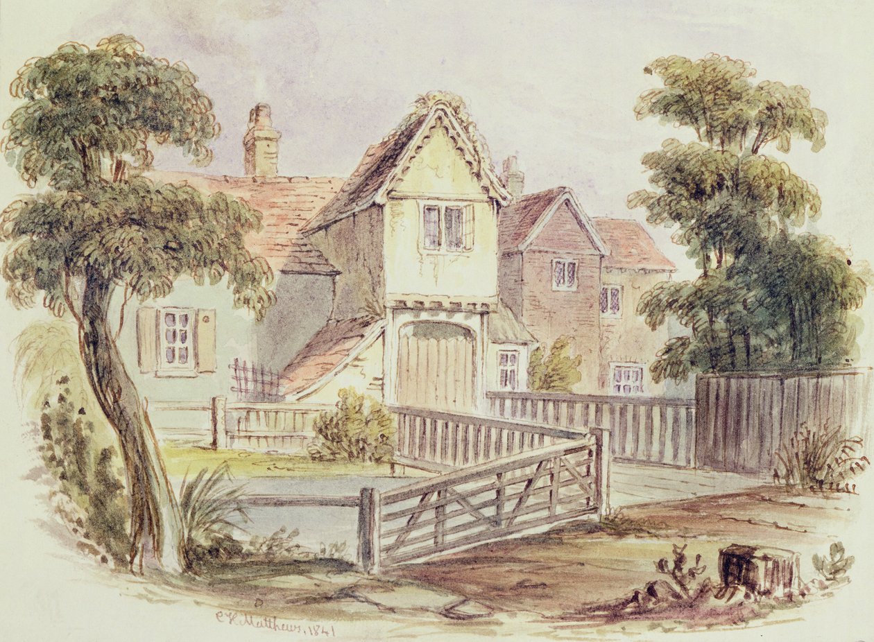 Eski Cheesecake Evi, 1841 by English School