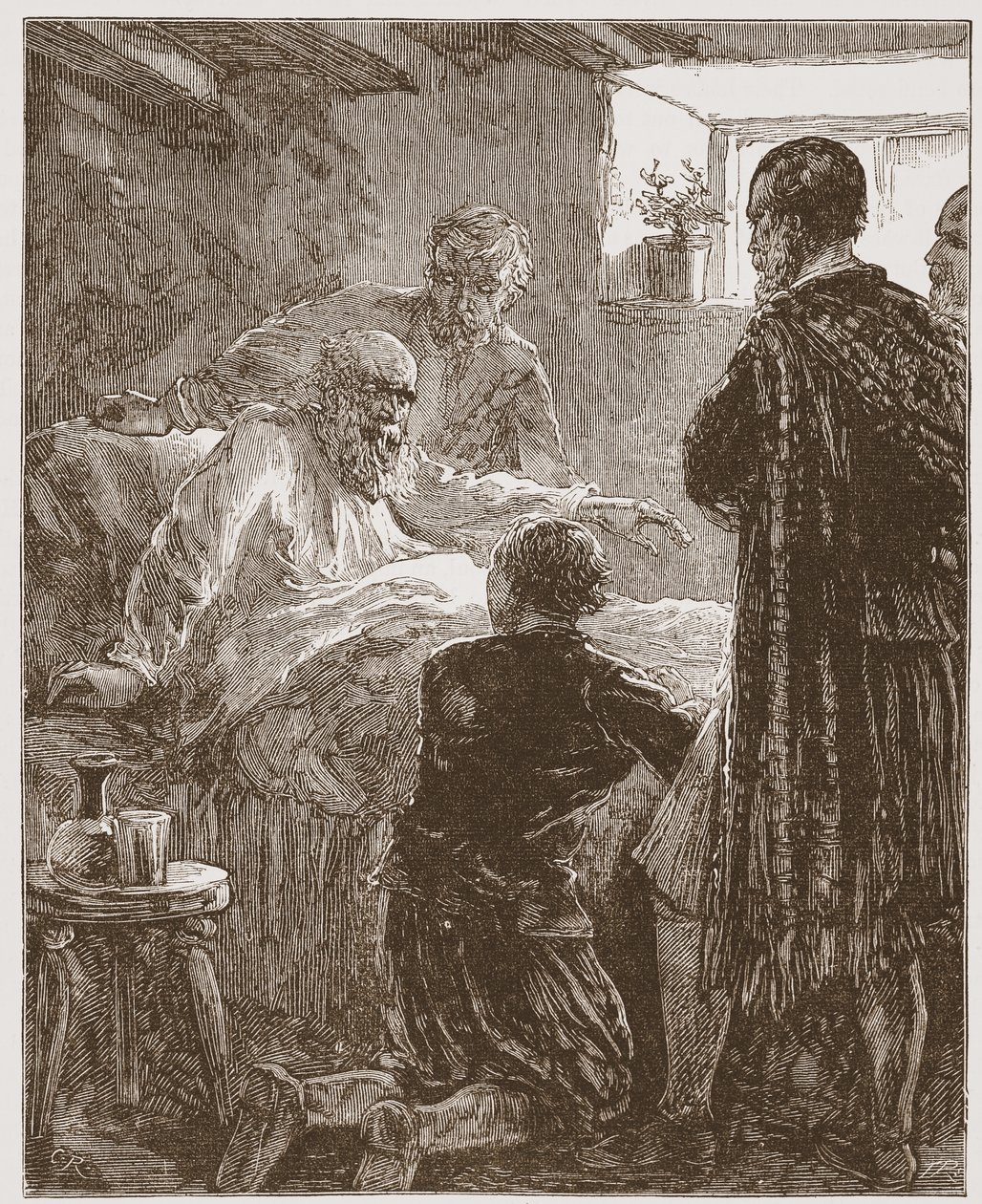 The Old Covenanters Last Sermon, James Aitken Wylie (1808-1890) tarafından yazılan Protestanlığın Tarihinden bir örnek, pub. 1878 by English School