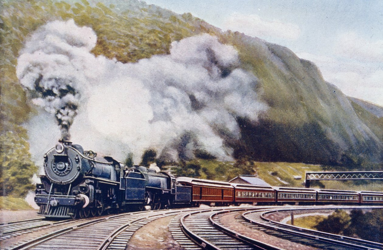 The Pacific of the New York Chicago Express, The Wonder Book of Demiryolları