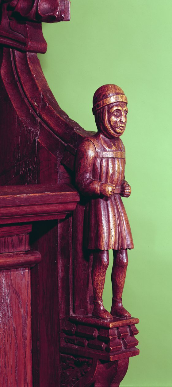 The Peddler of Swaffham, c.1462 (tahta) by English School