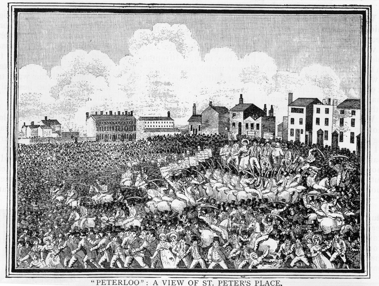 Peterloo Katliamı, St. Peters Place