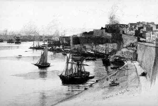 The Quays of the Grand Harbour, Valetta, Malta, 