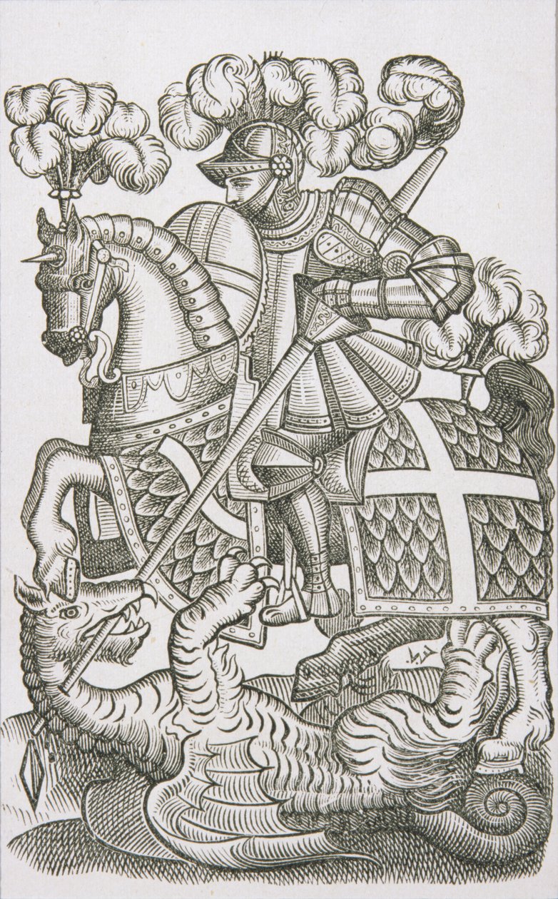 The Red Cross Knight, from the first edition of 