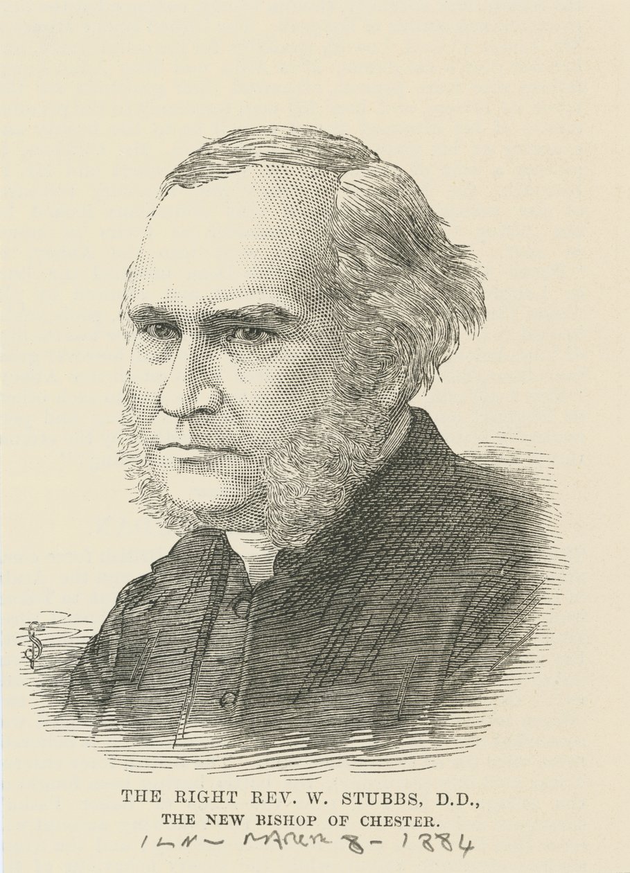 Sağ Muhterem William Stubbs by English School