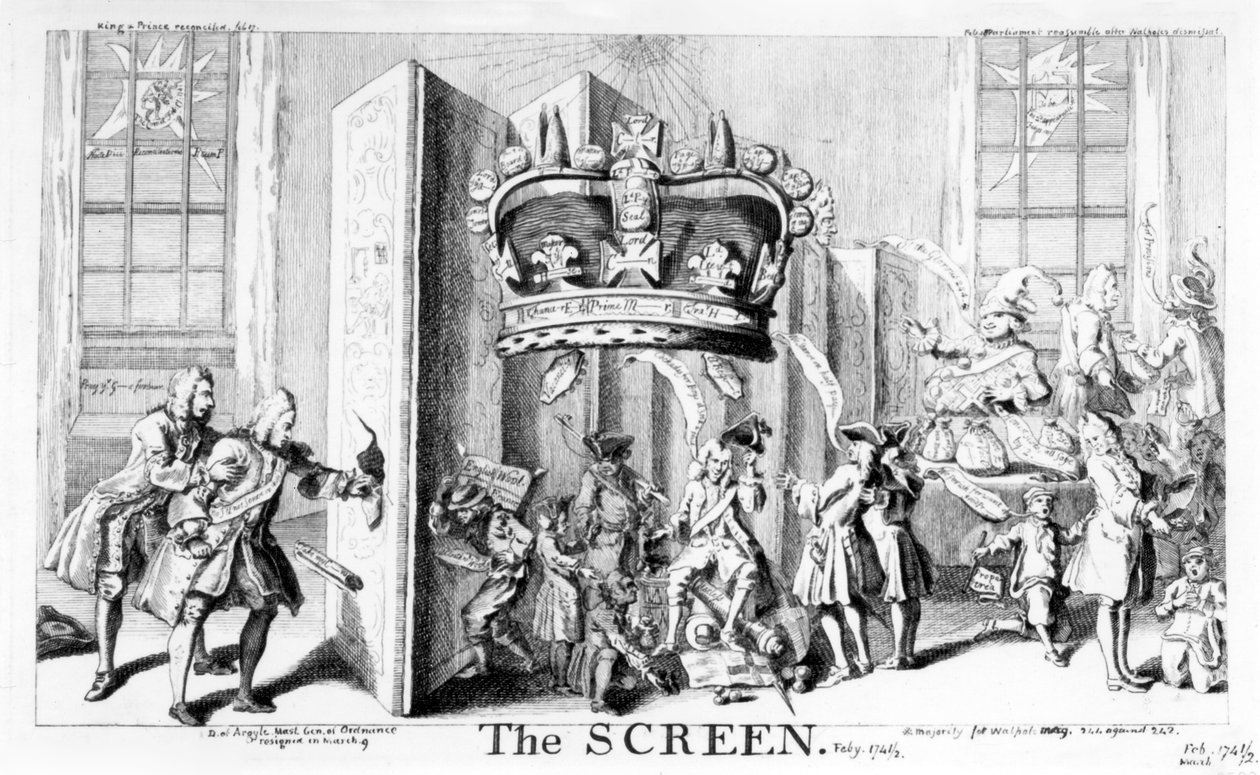 Ekran, 1742 by English School
