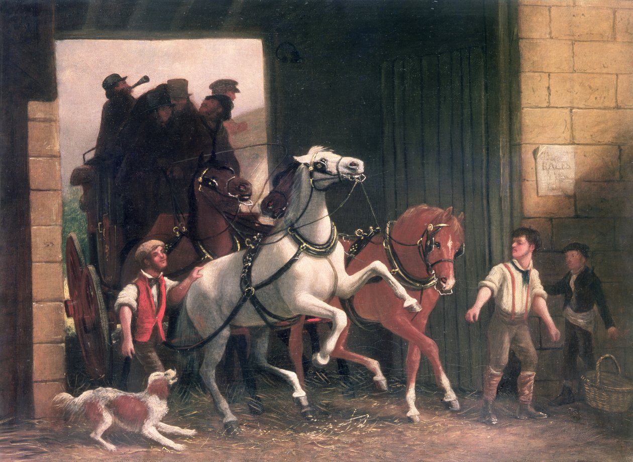 Sahne Geldi, c.1830 by English School