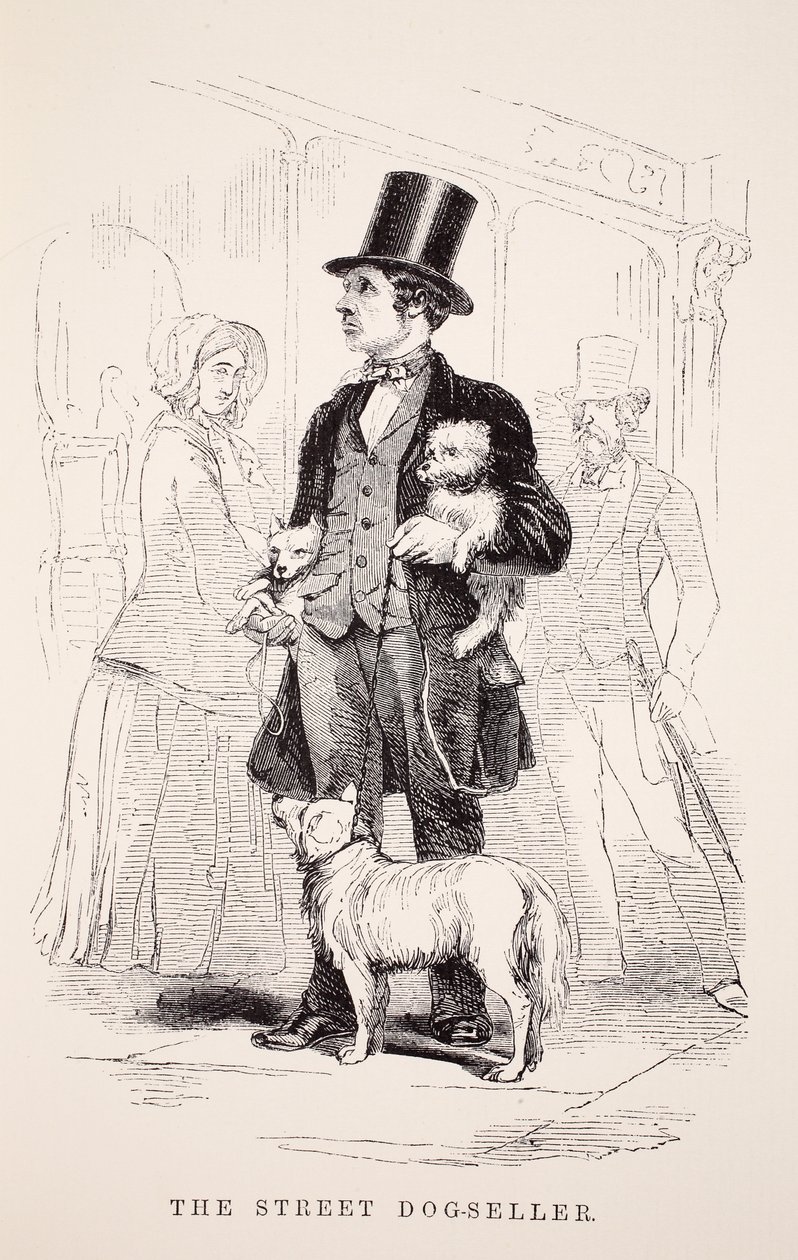 Sokak Köpeği Satıcısı, Henry Mayhew tarafından London Labor ve London Poor