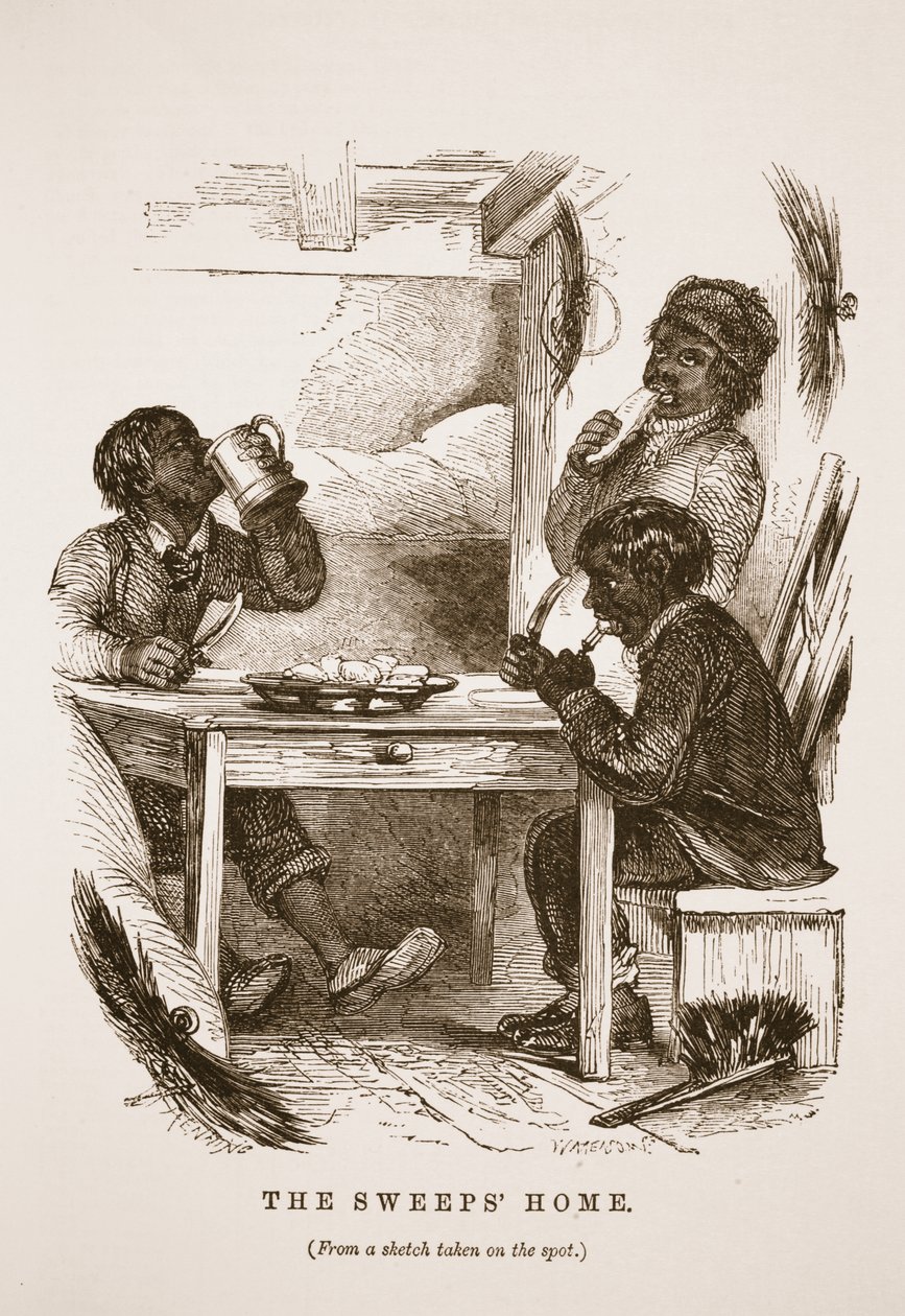 The Sweeps Home, Henry Mayhew tarafından London Labor ve London Poor