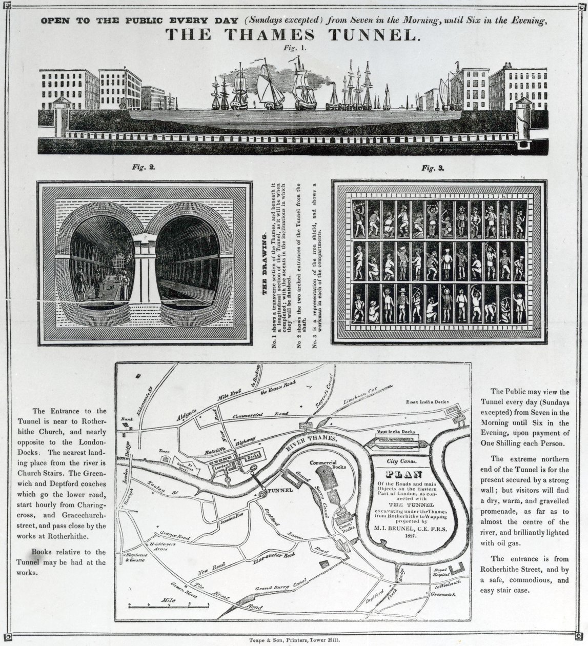 Thames Tüneli by English School