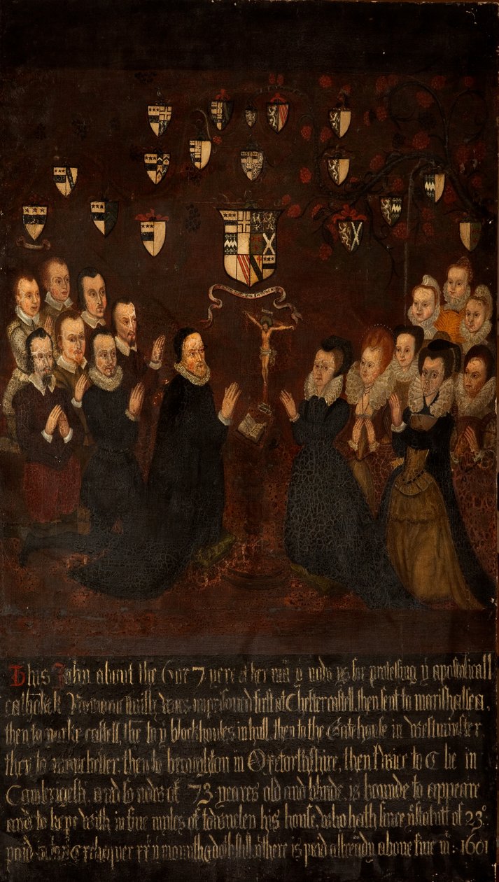 Towneley Ailesi Namazda, 1800 dolayları by English School