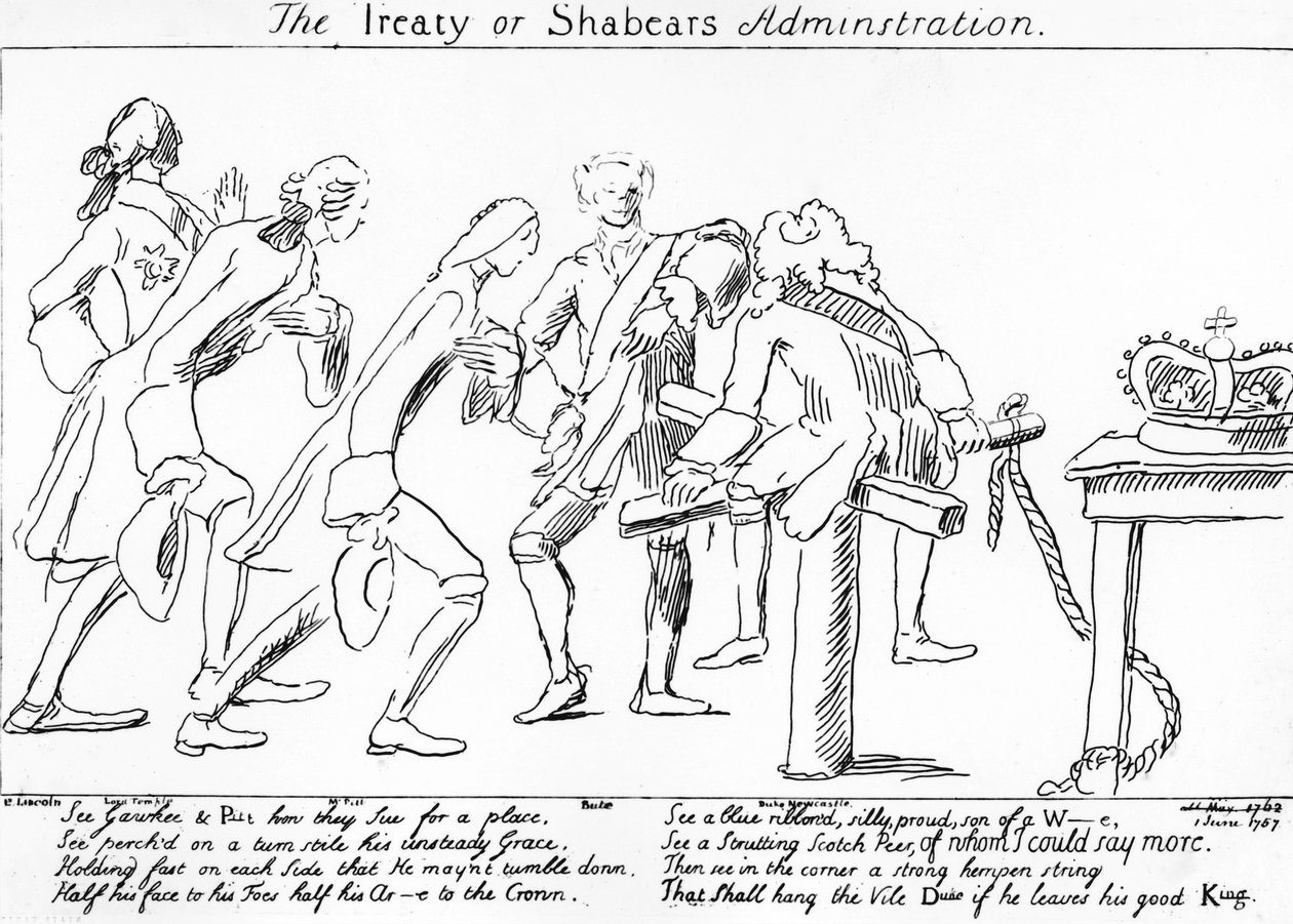 Antlaşma veya Shabears İdaresi, 1757 by English School