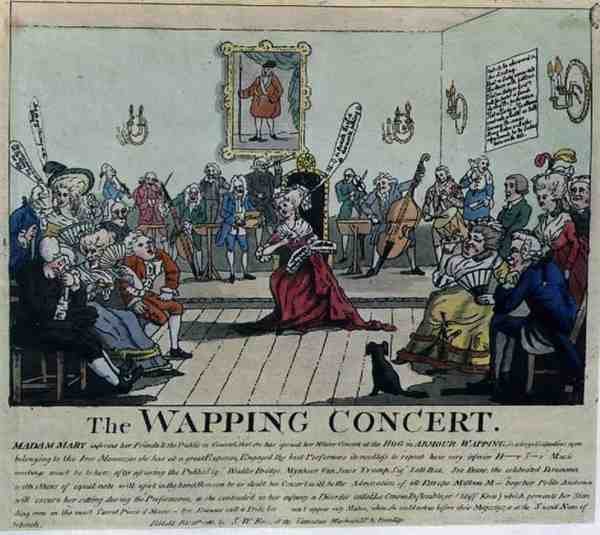 Wapping Konseri, pub. tarafından Fores by English School